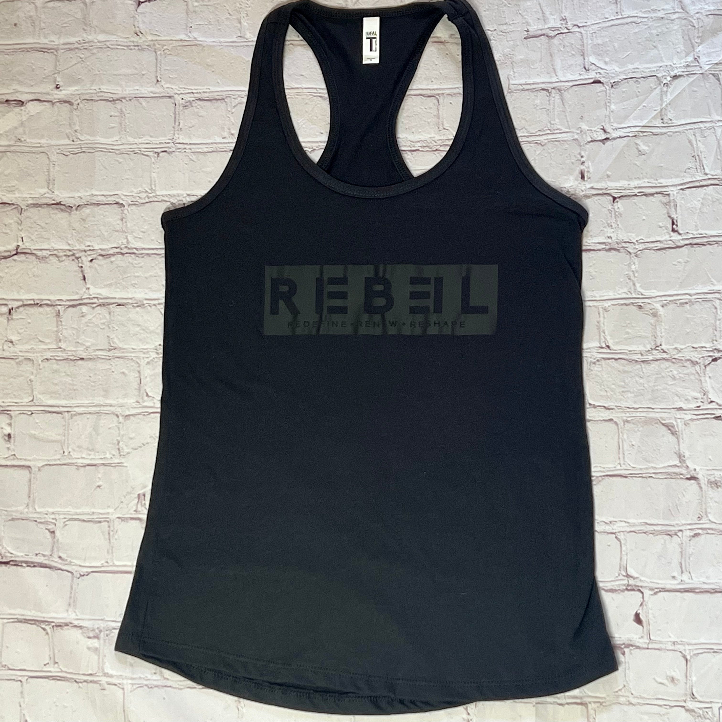 Blackout Tag Logo Women's Racerback