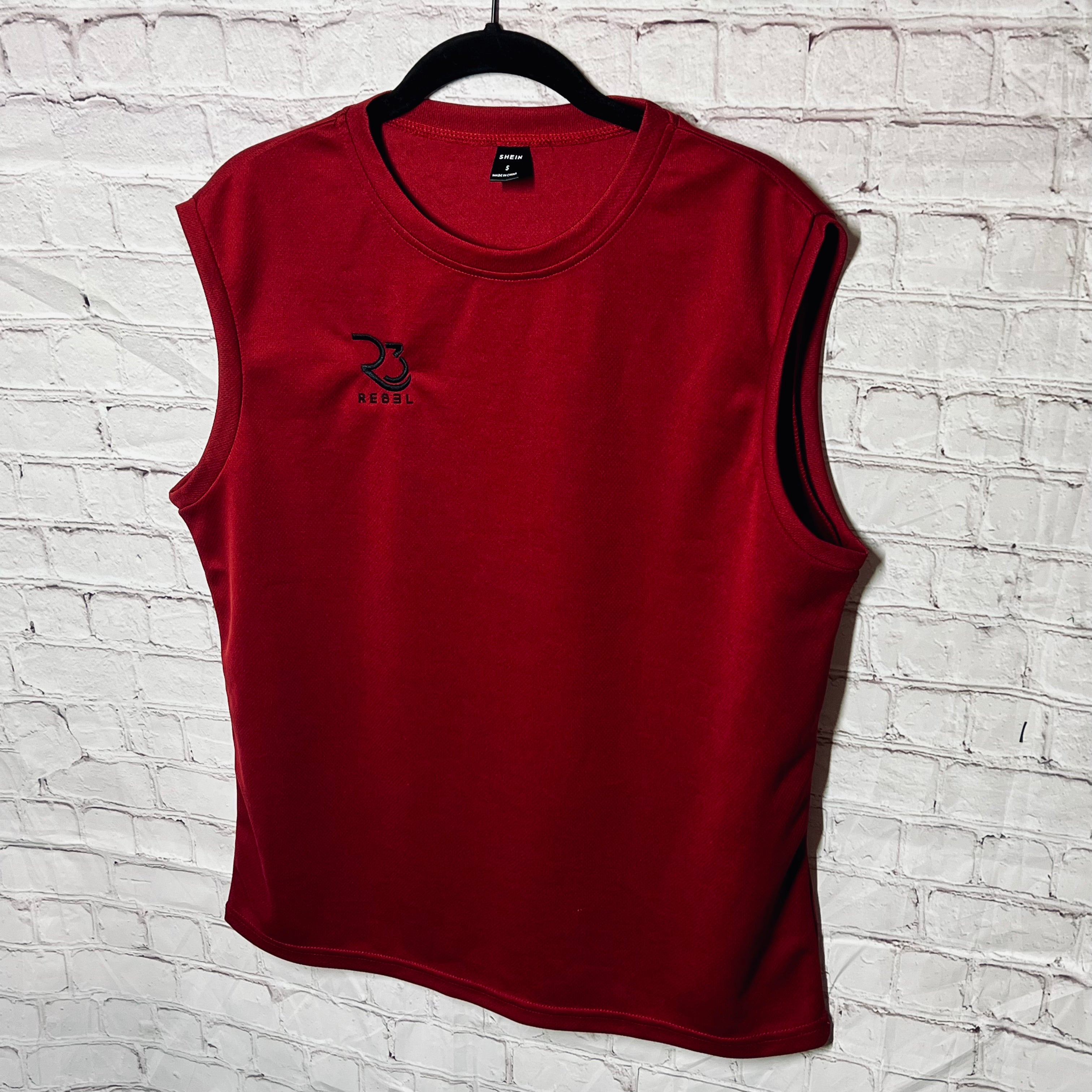 Unisex Embroidered Muscle Tank