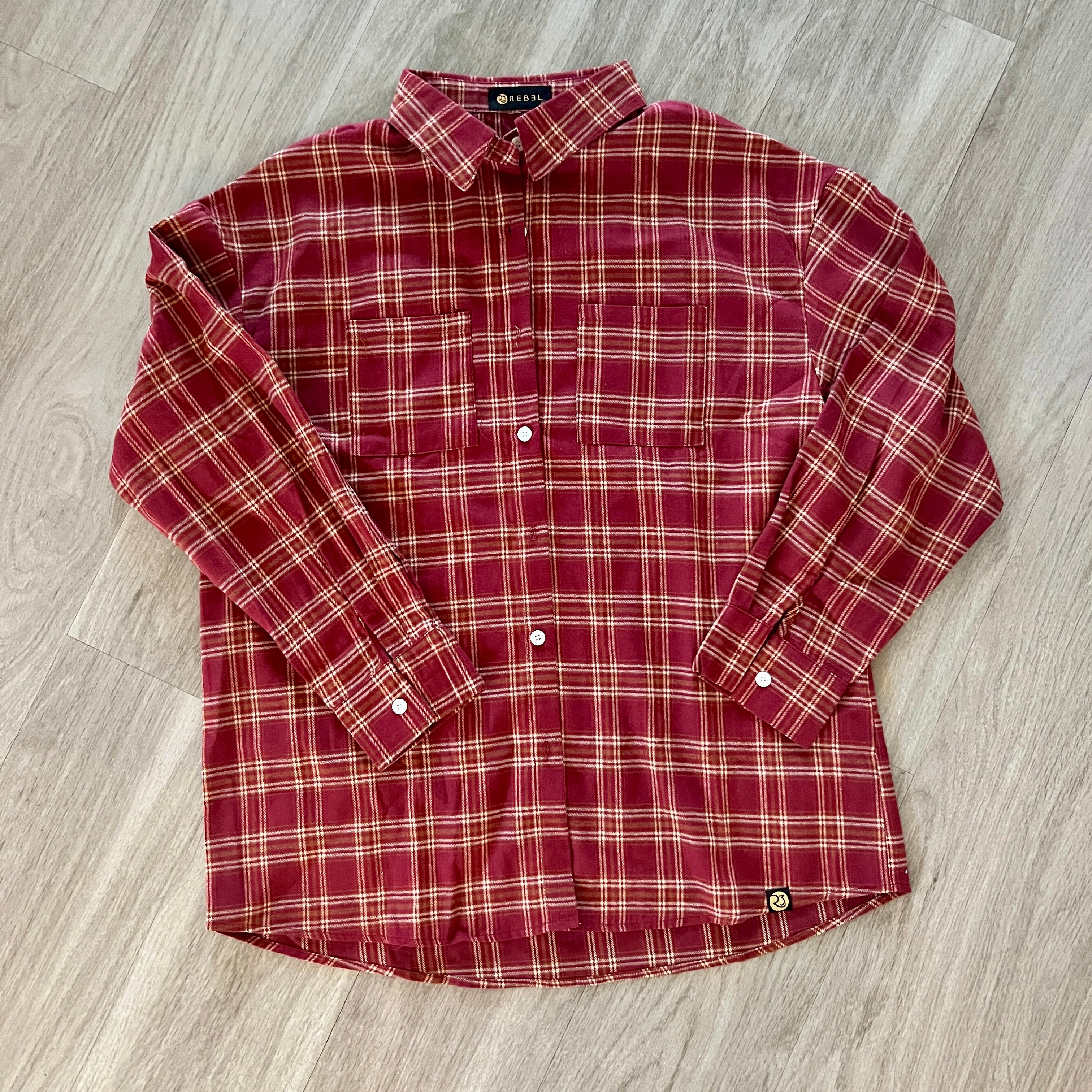 The Flashback Flannel – Cherry Wine