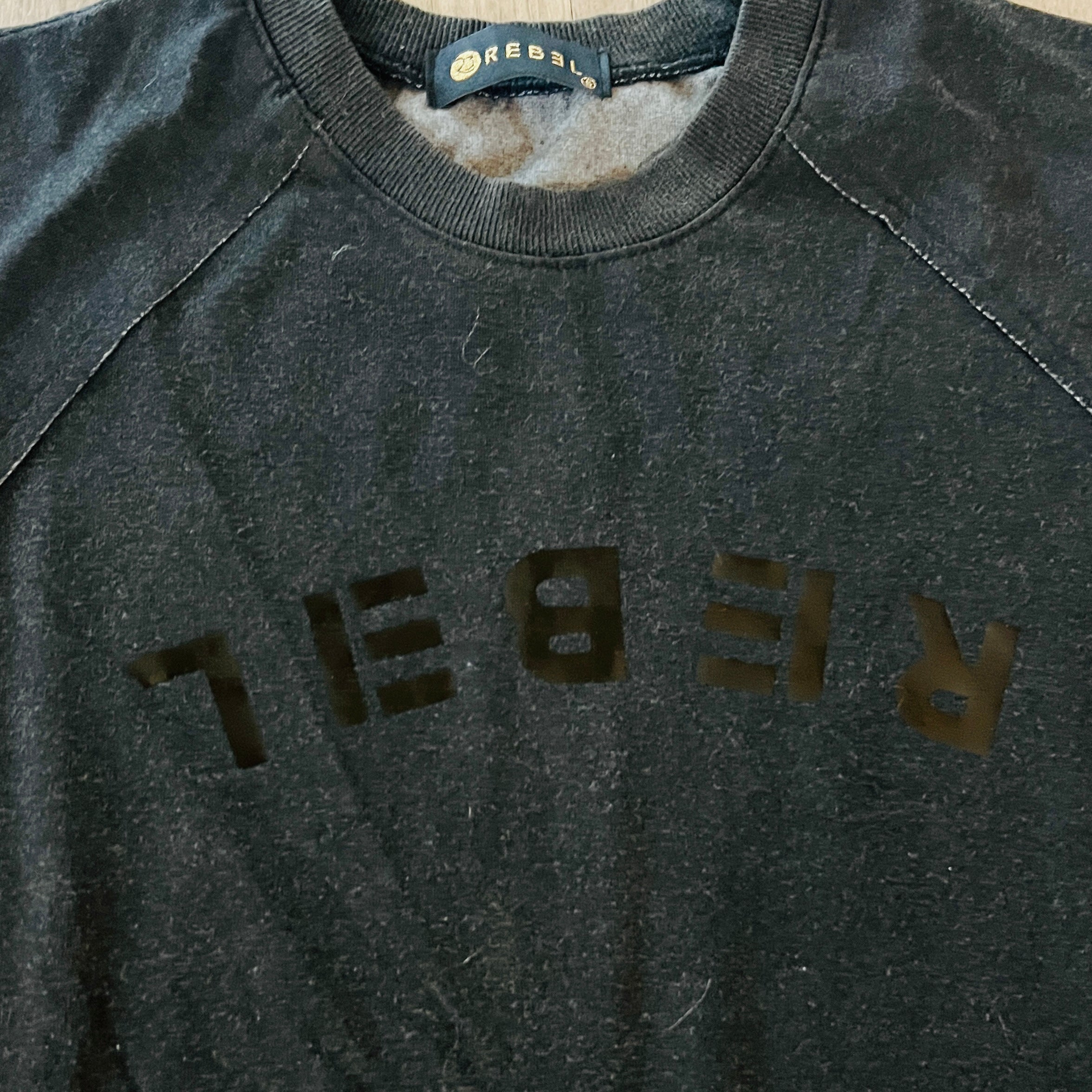 The Unapologetic Tee – Washed Black