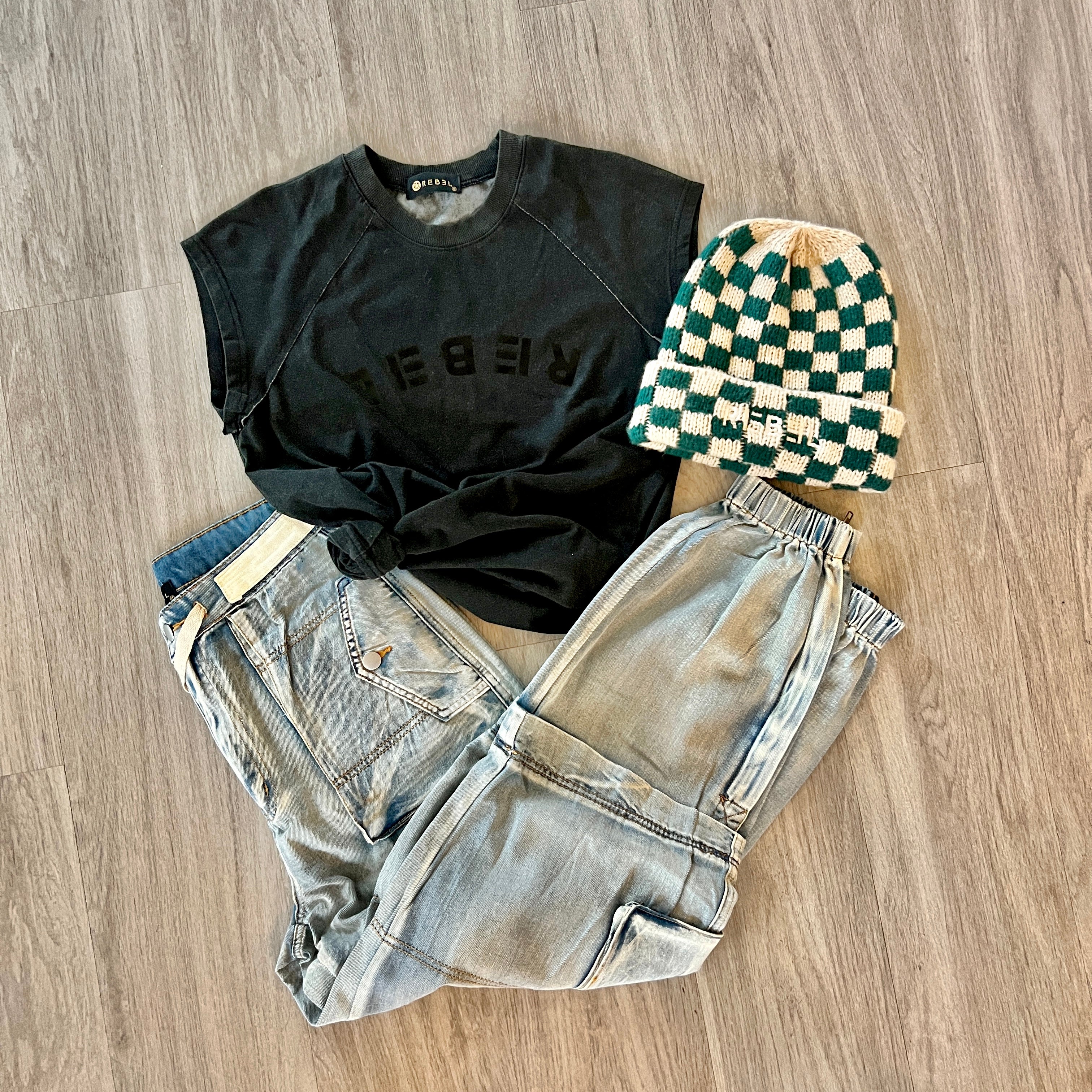 Go To Denim Cargos