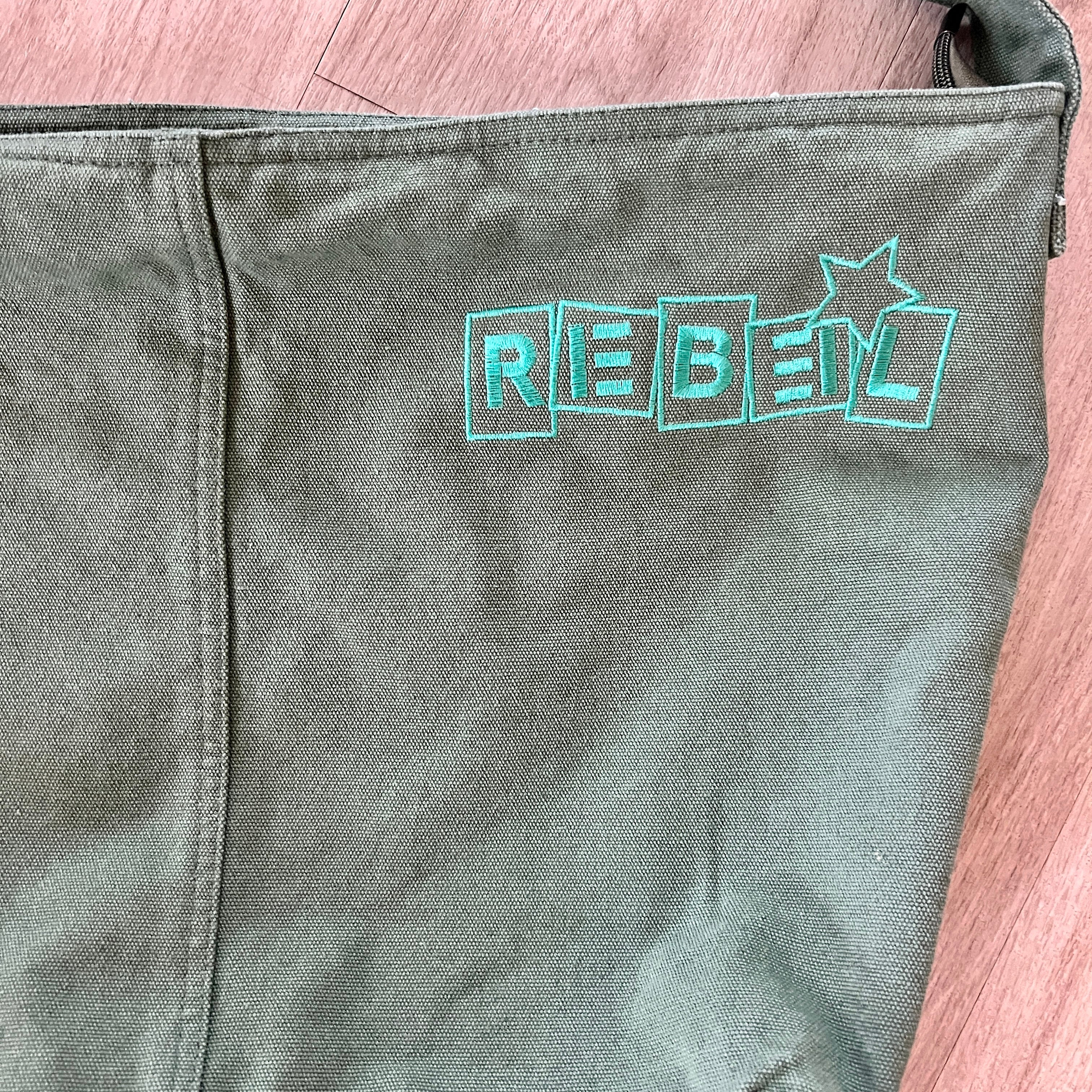 The Studio Hobo Bag – Sage Canvas