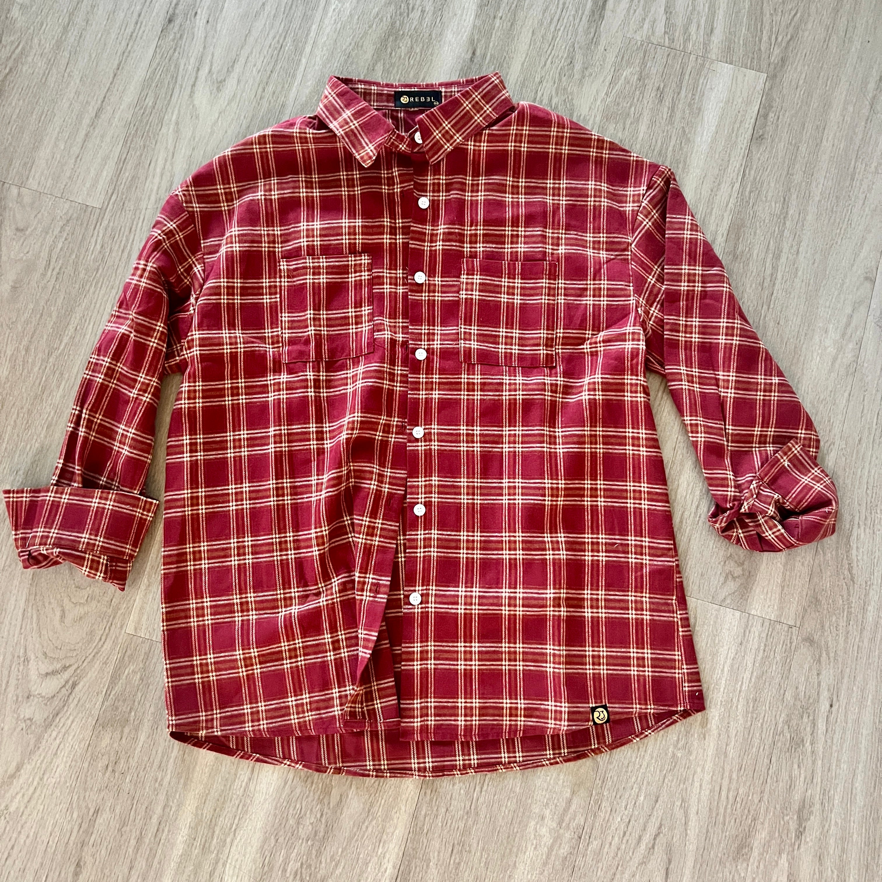 The Flashback Flannel – Cherry Wine