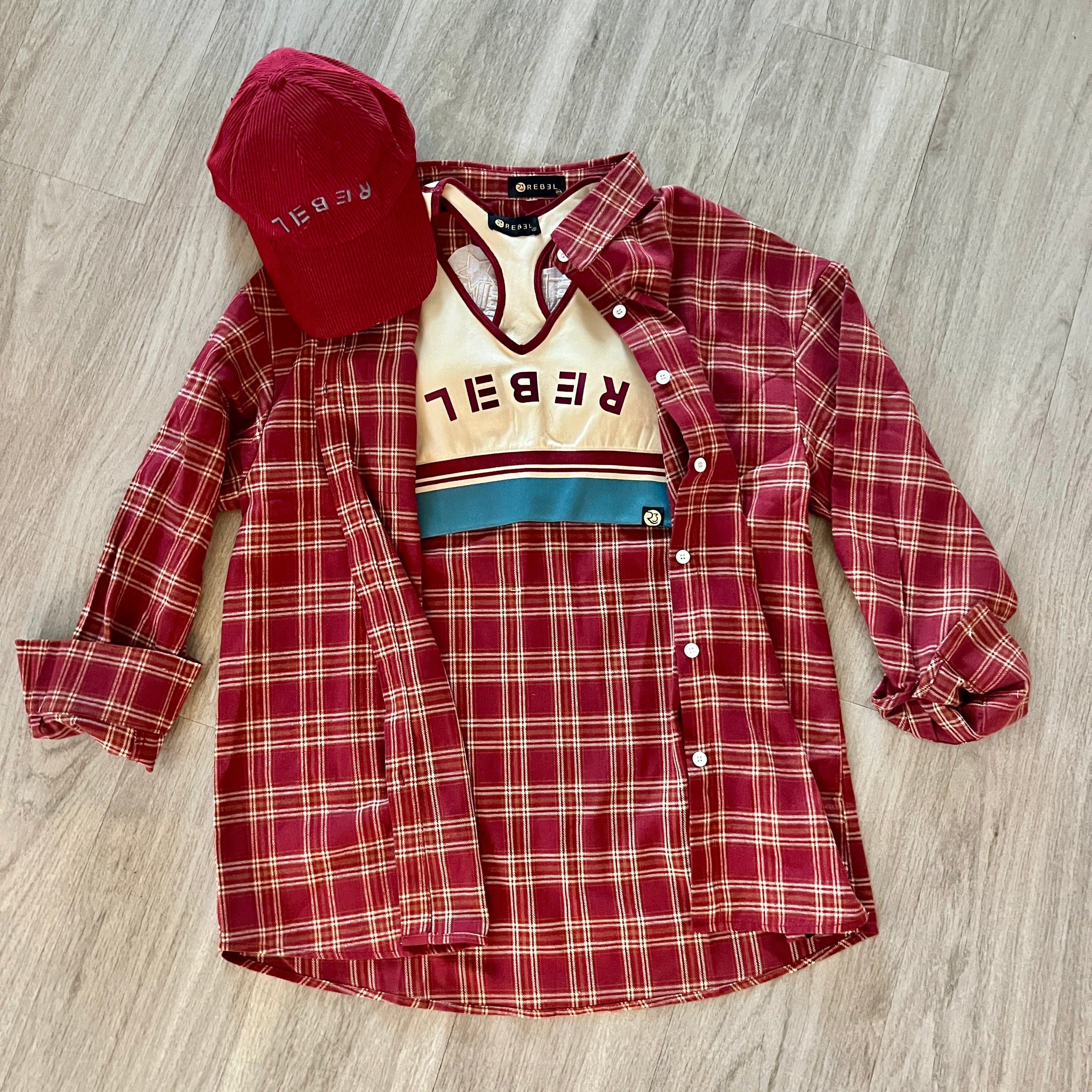 The Flashback Flannel – Cherry Wine