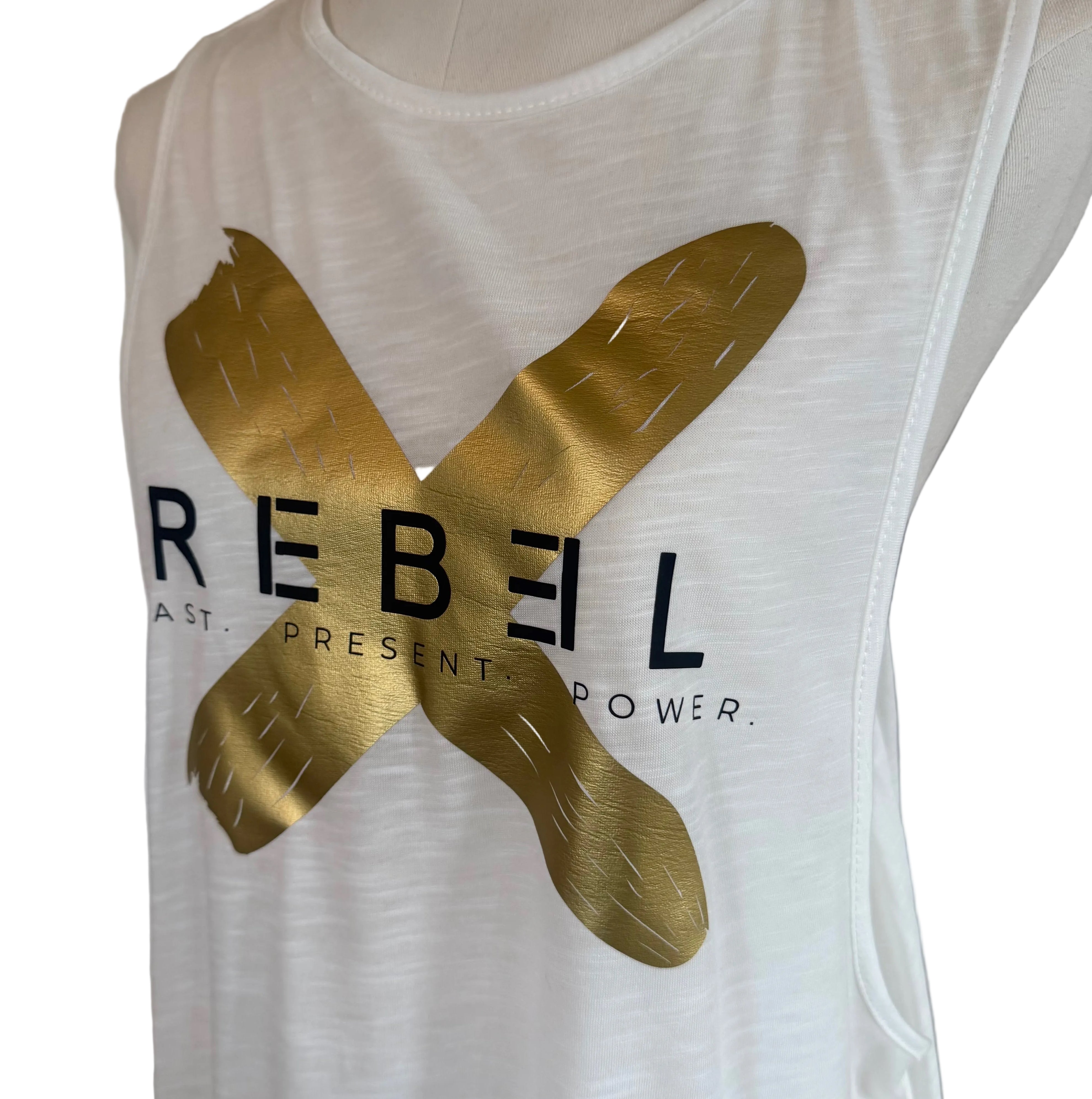 REB3L X Open Back Tank