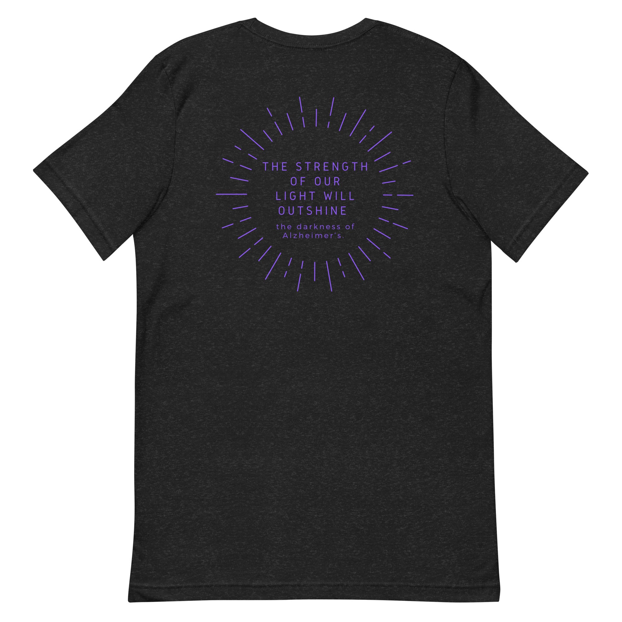 ALZHEIMER'S and BRAIN Health Awareness Unisex t-shirt