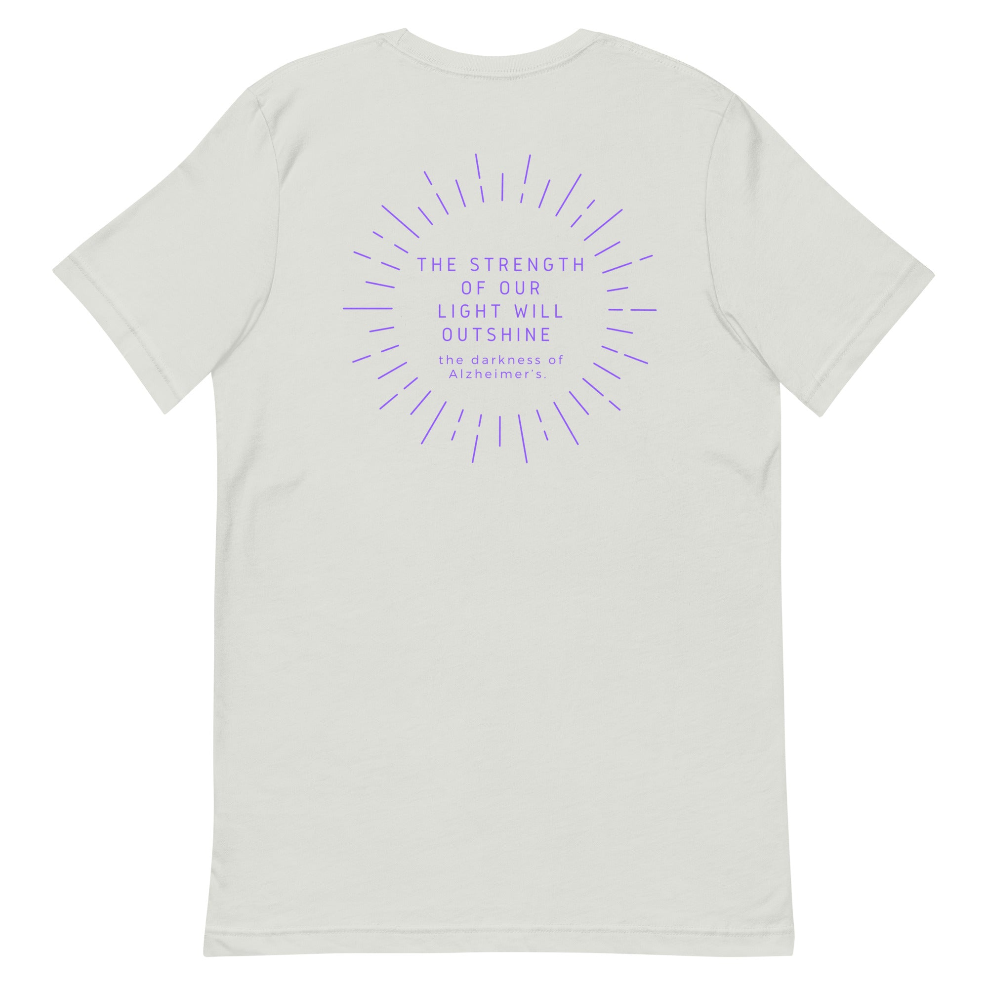 ALZHEIMER'S and BRAIN Health Awareness Unisex t-shirt