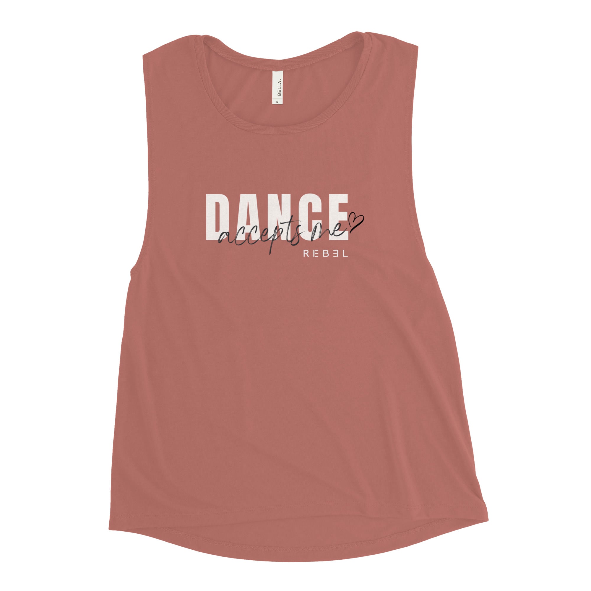 DANCE ACCEPTS ME Ladies Muscle Tank